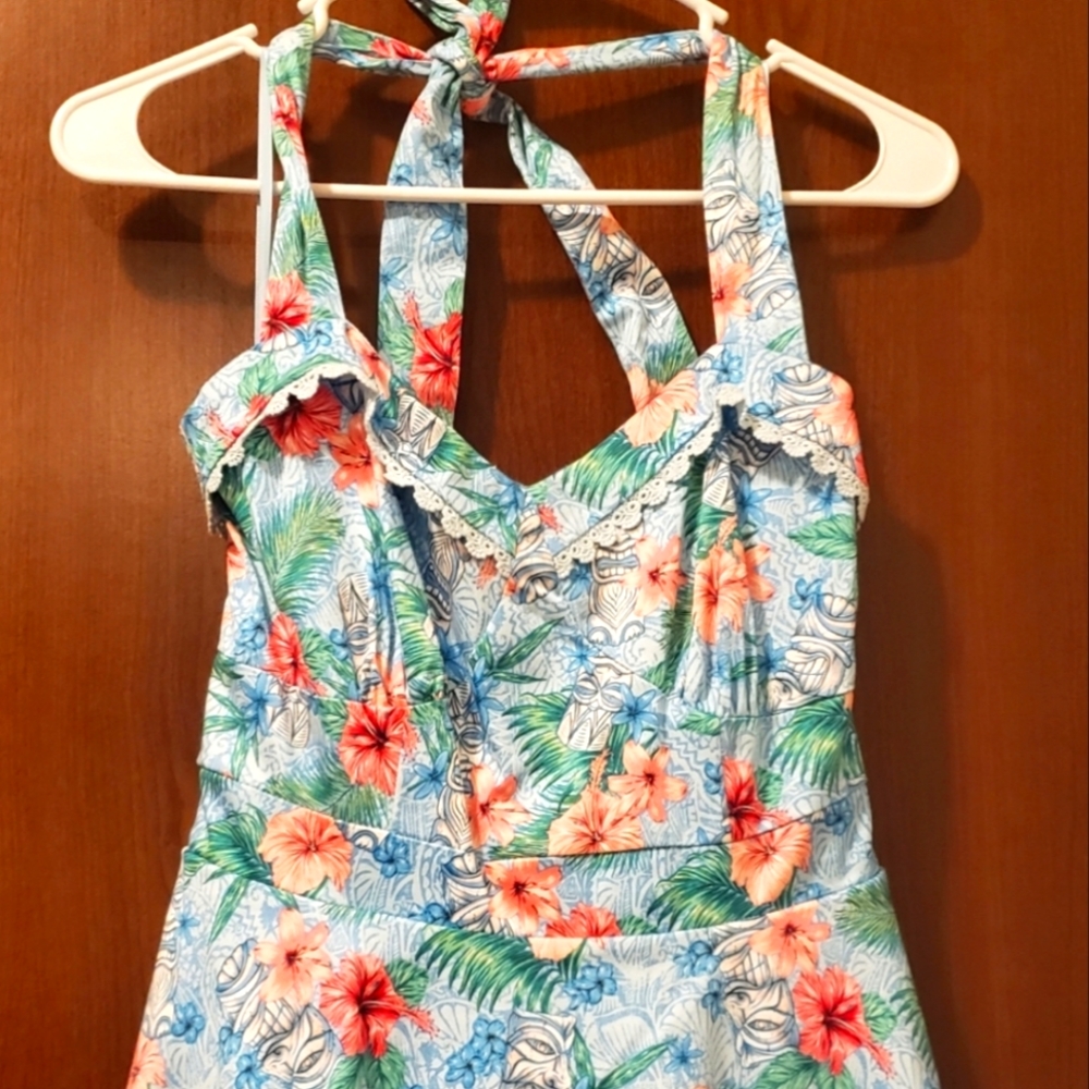 Tiki Rockabilly Dress